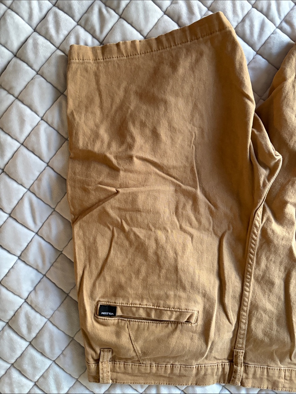 Volcom Men's Tan Chino Shorts